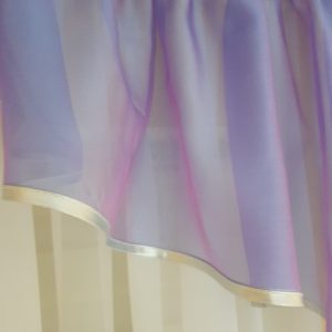 Ламбрекен Lumelle Simple карниз 200см фіолетовий з сірим (93_5пб)