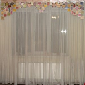 Жорсткий ламбрекен Lumelle Пазли 250cм різнокольорові (5_3ж)