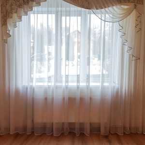 Жорсткий ламбрекен Lumelle Style 250 см, бежево-сріблястий (48_8ж)