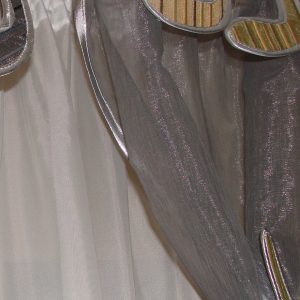 Ламбрекен жорсткий з хвостиками Lumelle Ноти 2м різнокольоровий (84_5ж)