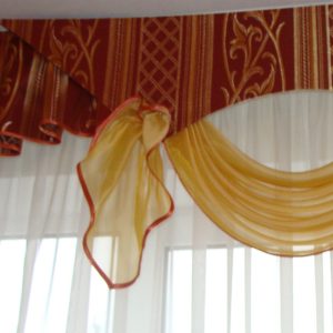 Ламбрекен ламбрекен зі шторою Lumelle Combi 350см теракотовий (142_1ж)