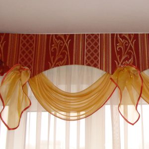 Ламбрекен ламбрекен зі шторою Lumelle Combi 350см теракотовий (142_1ж)