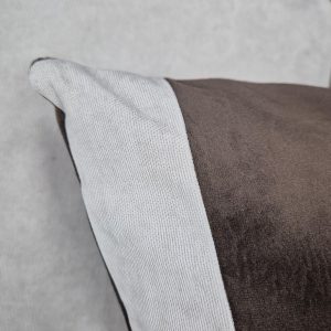 Комплект декоративних подушок Lumelle Velvet 40×40 см, 2 шт, коричнево-бежевий  (п_0800)