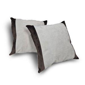 Комплект декоративних подушок Lumelle Velvet 40×40 см, 2 шт, коричнево-бежевий  (п_0800)