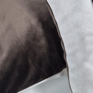Комплект декоративних подушок Lumelle Velvet 40×40 см, 2 шт, коричнево-бежевий  (п_0800)