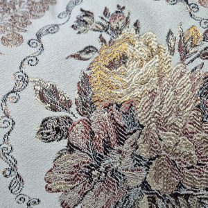 Комплект декоративних подушок Lumelle Flowers 38х38см 3шт  бежевий з коричневим і золотистим  (п_0806)