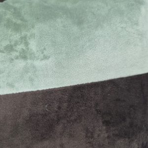 Комплект декоративних подушок Lumelle Оксамит 33х33см 1шт, 35×30см 1шт, 40×25см 1шт, 38х23см 1шт  Зелені з венге  (п_0810)