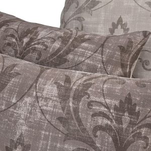 Комплект декоративних подушок Lumelle Damask  44х30см 2шт 43х43см 1шт  коричневий і мокко (п_0814)