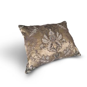 Подушка декоративна Lumelle Damask 40х35см 1шт золотий з бежевим (п_0827)