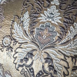 Подушка декоративна Lumelle Damask 40х35см 1шт золотий з бежевим (п_0827)