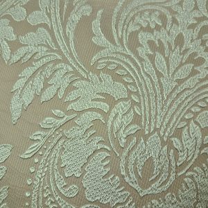 Подушка декоративна Lumelle Damask 50х50см, бежева з молочним орнаментом (п_0828)