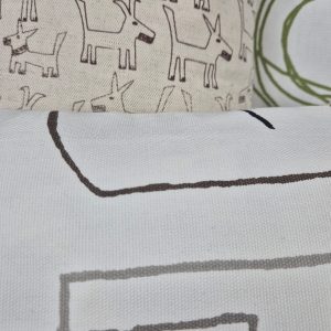 Комплект декоративних подушок Lumelle Abstract 33х30см 3шт молочний з різними малюнками (п_0830)