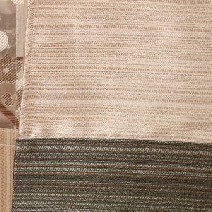 Комплект панельних штор і тюль Lumelle 7шт карниз 250см оливкові (21_3т)