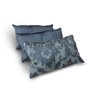 Комплект декоративних подушок Lumelle Damask 47х27см 3шт  смарагдовий і оливковий (п_0831)