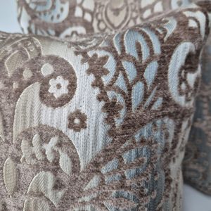 Комплект декоративних подушок Lumelle Damask 32х32см 3шт   бежевий (п_0833)