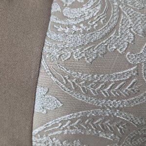 Комплект декоративних подушок Lumelle Damask 42х23см 2шт    світло-оливкові з бежевим  (п_0835)