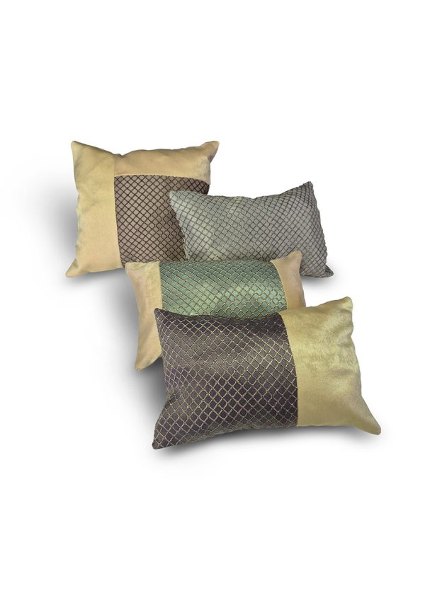 Комплект декоративних подушок Lumelle Geometric 32х20см 2шт, 33х22см 1шт, 32х30см 1шт різнокольорові (п_0838)