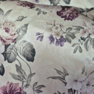 Комплект декоративних подушок Lumelle Flowers  52х32см 2шт бежевий з  кавовим (п_0845)