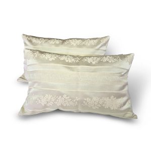 Комплект декоративних подушок Lumelle Clasic Flowers  52х32см 2шт солом’яний (п_0846)