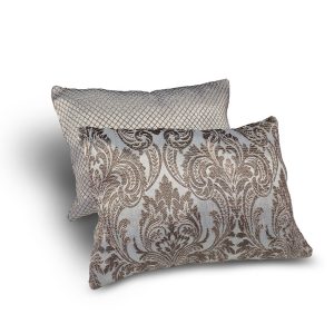 Комплект декоративних подушок Lumelle Damask і Ромб 47х33см 2шт бежеві (п_0854)