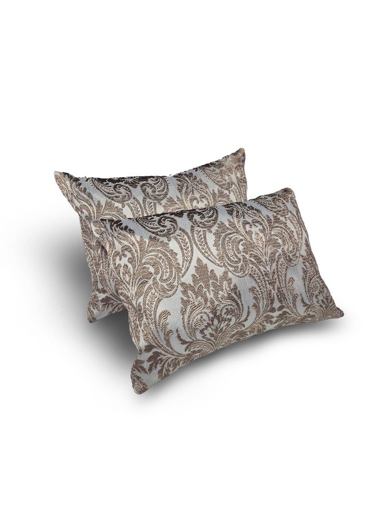 Комплект декоративних подушок Lumelle Damask і Ромб 47х33см 2шт бежеві (п_0854)