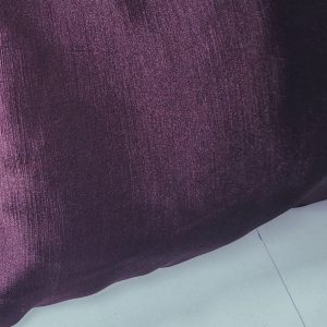 Комплект декоративних подушок Lumelle Simple атлас 55х28см 2шт сливові (п_0860)