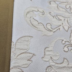 Комплект декоративних подушок Lumelle Damask  45х40см 2шт, 47х19см 1шт  коричнево-гірчичний з молочним (п_0873)