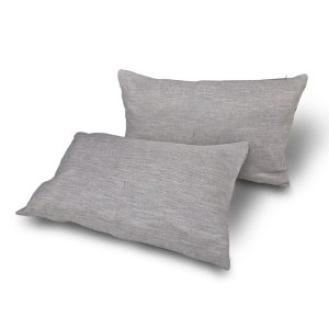 Комплект декоративних подушок Lumelle Geometric 50х31см 2шт, сірий з бежевим (п_0876)