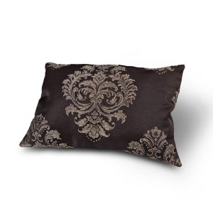 Декоративна подушка венге з бежевим Lumelle Damask  52х40см 1шт  (п_0881)