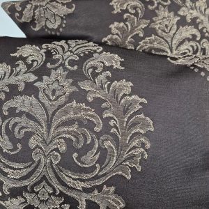 Декоративна подушка венге з бежевим Lumelle Damask  52х40см 1шт  (п_0881)