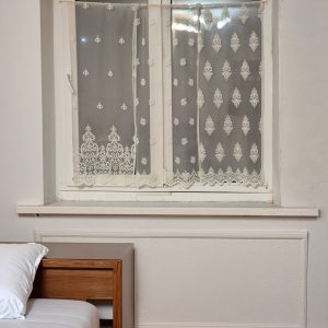 Комплект фіранок на стулку вікна  Lumelle Combi 3шт 120х112см кремовий  (10_5ф)
