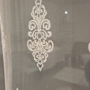 Комплект фіранок на стулку вікна  Lumelle Combi 3шт 120х112см кремовий  (10_5ф)