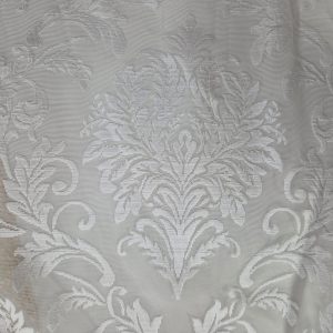 Фіранка на стулку вікна Lumelle Ajure Damask 72х110см молочна  (10_8ф)