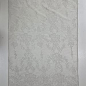 Комплект фіранок 230х113см на стулку вікна  Lumelle Damask 3шт  кремовий з бежевим і пісочним (11_1ф)