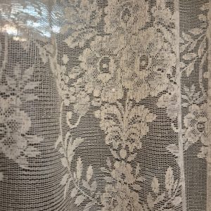 Комплект фіранок 230х113см на стулку вікна  Lumelle Damask 3шт  кремовий з бежевим і пісочним (11_1ф)
