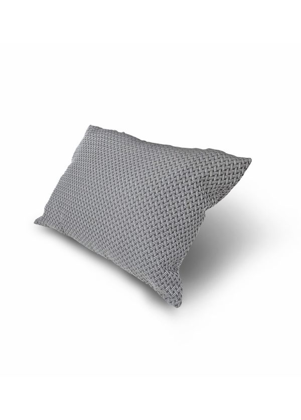 Декоративна  подушка сіра Lumelle Geometric 49х36см 1шт  (п_0883)
