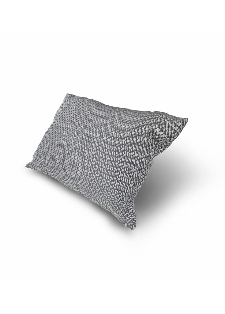 Декоративна  подушка сіра Lumelle Geometric 49х36см 1шт  (п_0883)