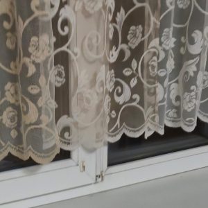 Комплект фіранок 145х104см на Lumelle стулку вікон   Flowers 3шт  бежевий і молочний (11_9ф)
