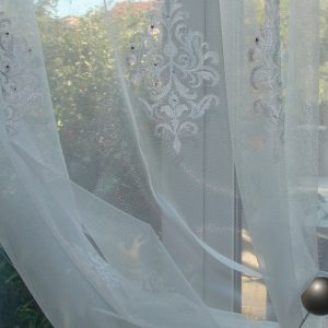 Готовий комплект тюль Lumelle Дессерт тканини 4,40м висота 2,30м молочна (22_1к)