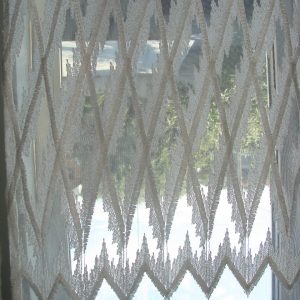 Комплект панельних фіранок Lumelle Зигзаг 4шт карниз 160см молочний (12_3п)