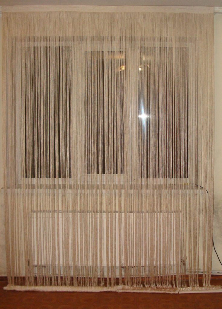 Нитки кисея Lumelle 180х280см бежеві (9нт)