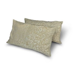 Декоративні подушки бежеві з орнаментом Elegance, комплект 2 шт 55х32 см (п_0900)